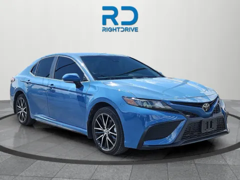 Blue 2023 Toyota Camry SE for sale in El Paso, TX
