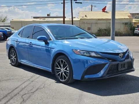 Blue 2023 Toyota Camry SE for sale in El Paso, TX