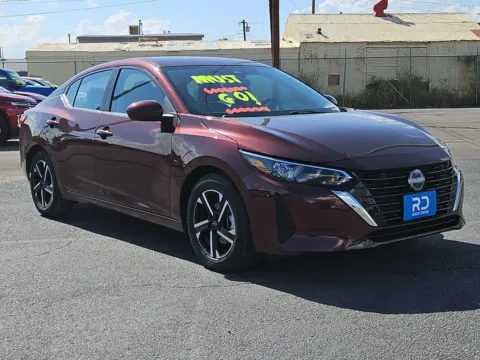 Red 2025 Nissan Sentra SV for sale in El Paso, TX