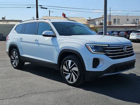 White 2025 Volkswagen Atlas 2.0T SE w/Technology for sale in El Paso, TX
