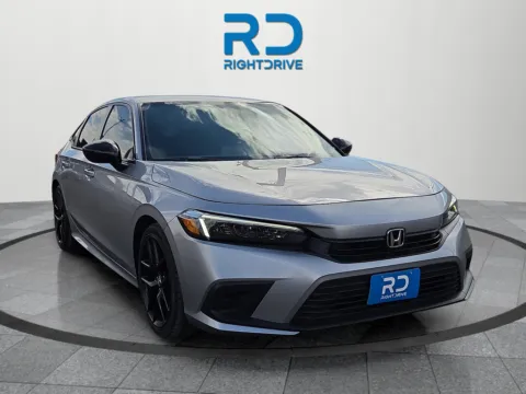 Silver 2023 Honda Civic Sport for sale in El Paso, TX