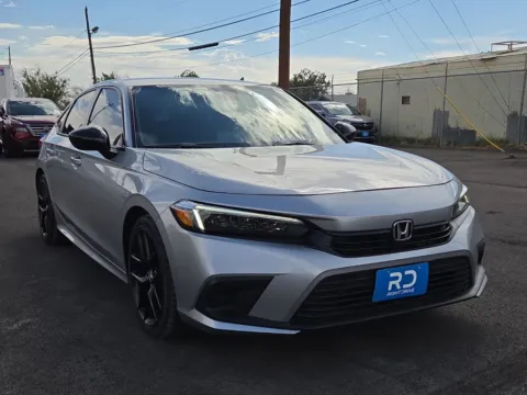 Silver 2023 Honda Civic Sport for sale in El Paso, TX
