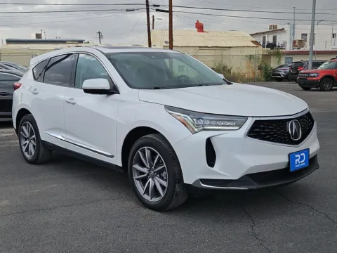 White 2022 Acura RDX Technology Package for sale in El Paso, TX
