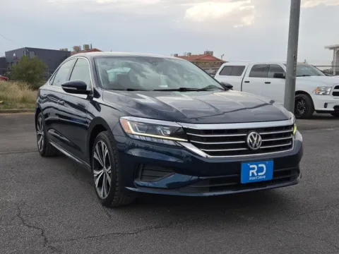 Blue 2022 Volkswagen Passat 2.0T SE for sale in El Paso, TX