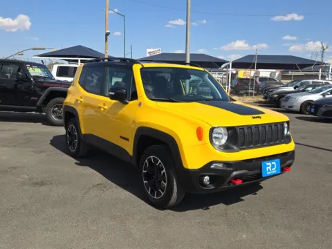 Yellow 2023 Jeep Renegade Trailhawk for sale in El Paso, TX