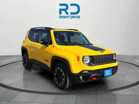 Yellow 2023 Jeep Renegade Trailhawk for sale in El Paso, TX