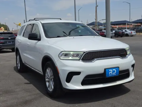 White 2023 Dodge Durango SXT for sale in El Paso, TX