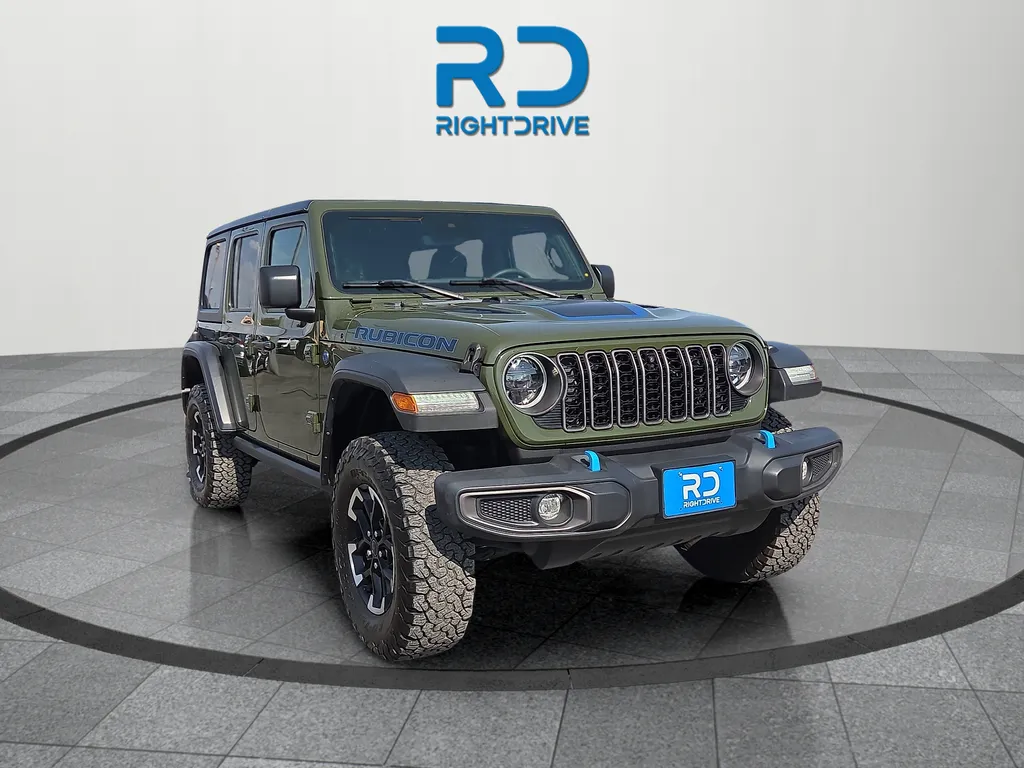 Green 2024 Jeep Wrangler Rubicon 4xe for sale in El Paso, TX