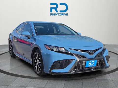 Blue 2024 Toyota Camry SE for sale in El Paso, TX