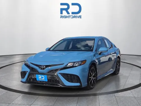 Blue 2024 Toyota Camry SE for sale in El Paso, TX