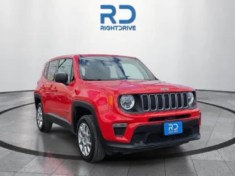 Red 2023 Jeep Renegade Latitude for sale in El Paso, TX