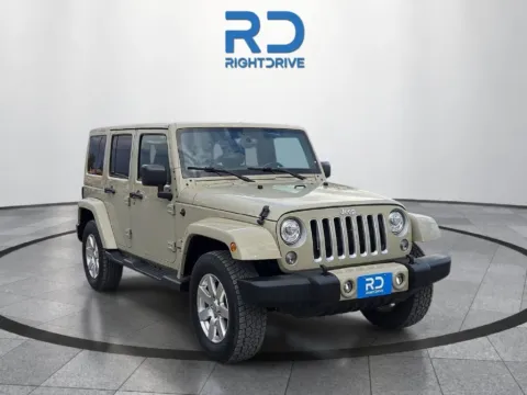 Brown 2017 Jeep Wrangler Unlimited Sahara for sale in El Paso, TX