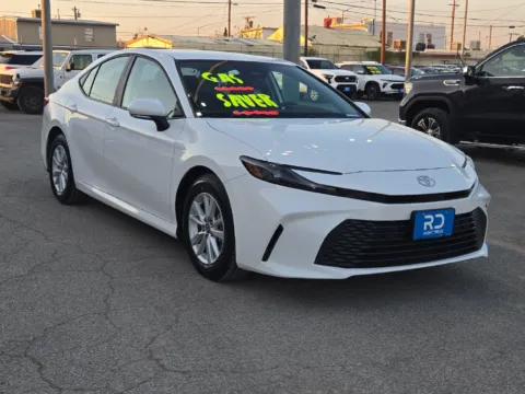 White 2025 Toyota Camry LE for sale in El Paso, TX