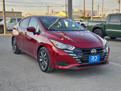 Red 2024 Nissan Versa 1.6 SV for sale in El Paso, TX