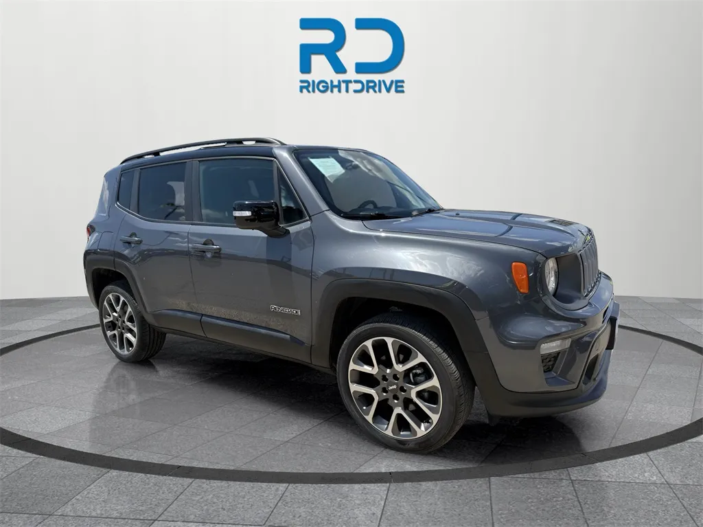 Gray 2022 Jeep Renegade Limited for sale in El Paso, TX