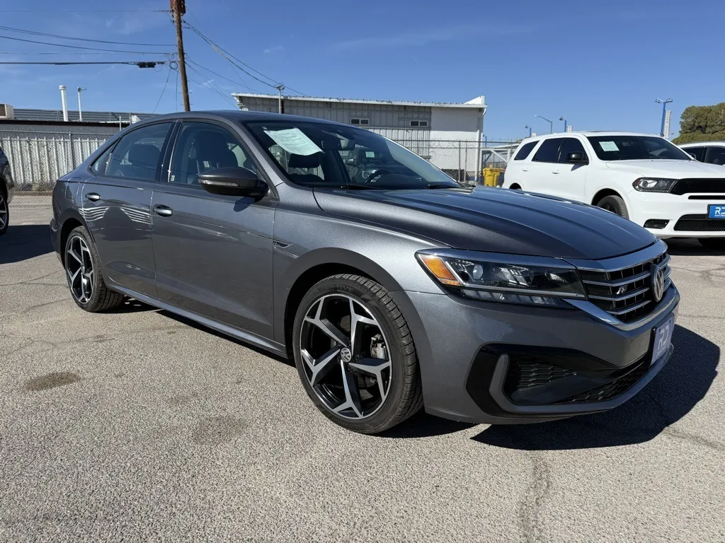 Gray 2020 Volkswagen Passat 2.0T R-Line for sale in El Paso, TX