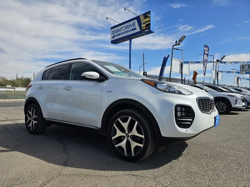 White 2019 Kia Sportage SX for sale in El Paso, TX