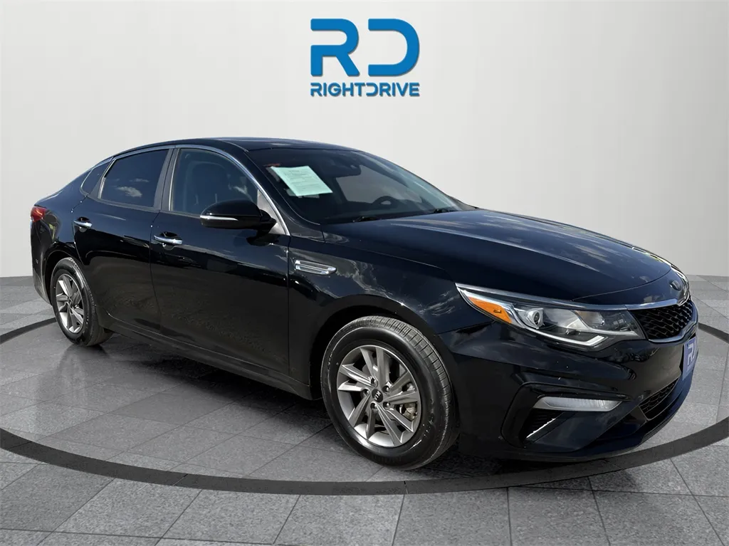 Black 2020 Kia Optima LX for sale in El Paso, TX