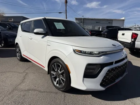 White 2020 Kia Soul GT-Line Turbo for sale in El Paso, TX