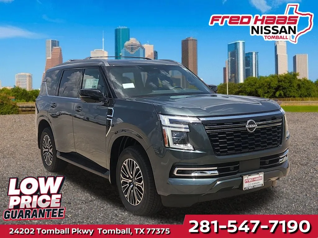 Gray 2026 Nissan Armada SL for sale in Tomball, TX