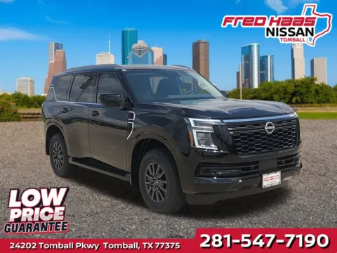 Black 2026 Nissan Armada SV for sale in Tomball, TX