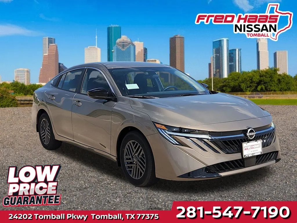 Brown 2026 Nissan Sentra SV for sale in Tomball, TX