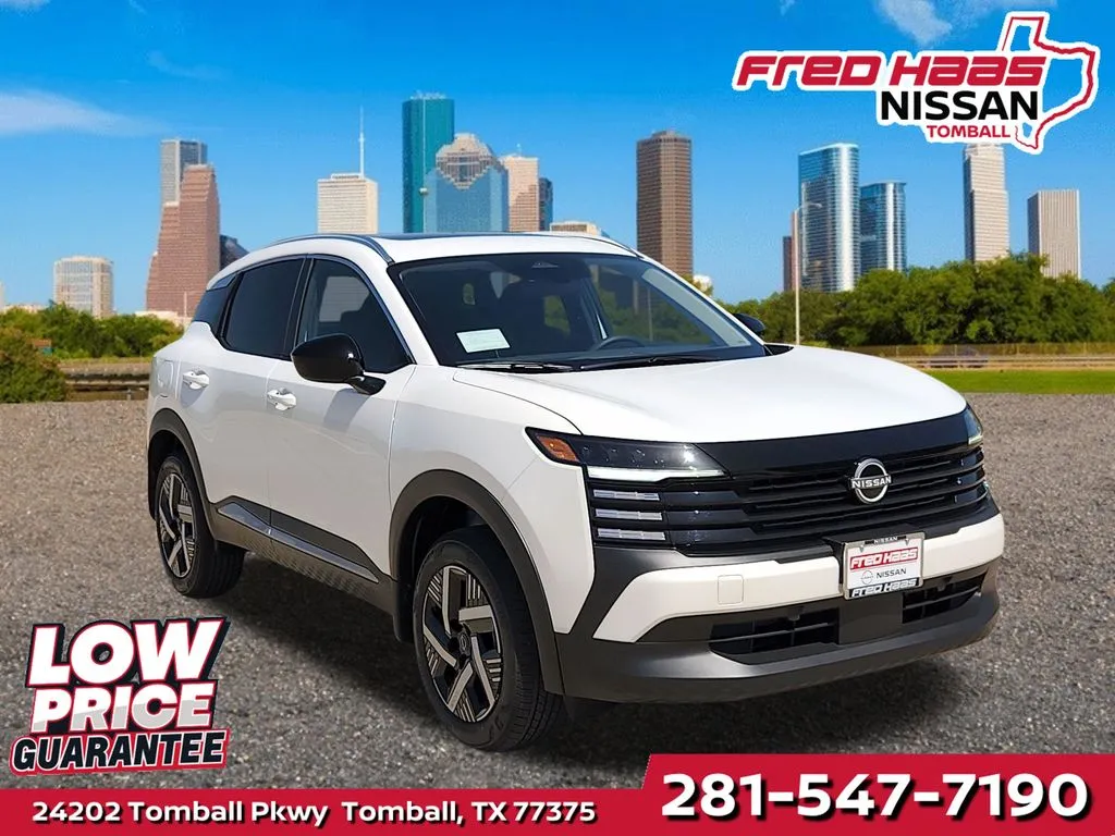 White 2026 Nissan Kicks SV for sale in Tomball, TX
