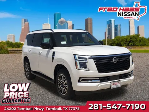 White 2026 Nissan Armada SL for sale in Tomball, TX