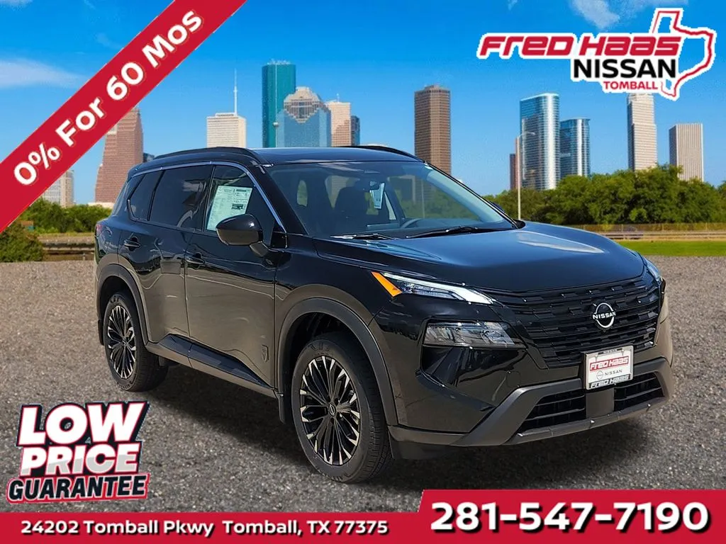 Black 2026 Nissan Rogue Dark Armor for sale in Tomball, TX