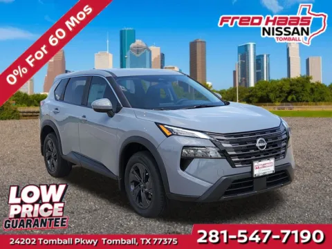 Gray 2026 Nissan Rogue SV for sale in Tomball, TX
