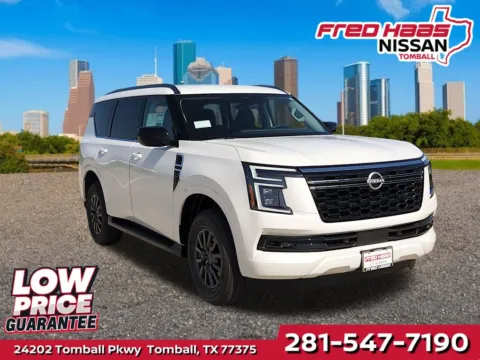 White 2026 Nissan Armada SV for sale in Tomball, TX