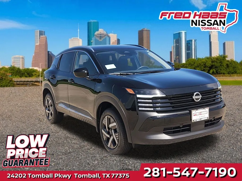 Black 2026 Nissan Kicks SV for sale in Tomball, TX
