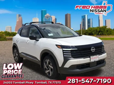 White 2026 Nissan Kicks SV for sale in Tomball, TX