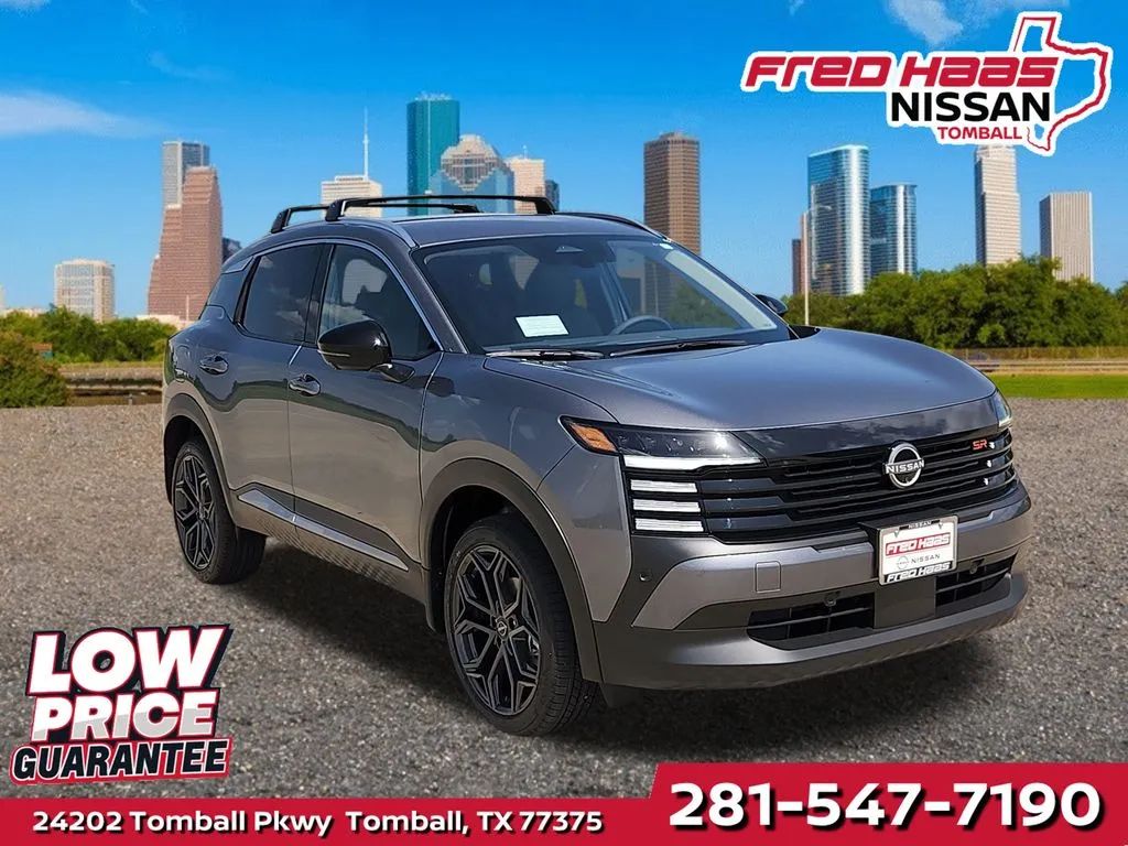 Gray 2026 Nissan Kicks SR for sale in Tomball, TX