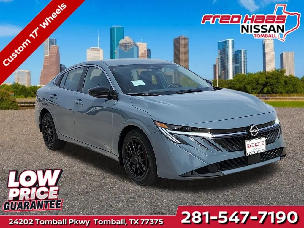 Gray 2026 Nissan Sentra SV for sale in Tomball, TX