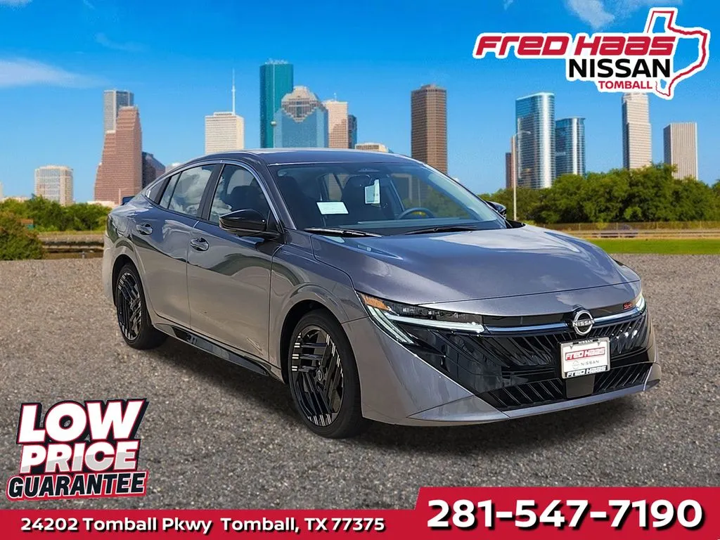 Gray 2026 Nissan Sentra SR for sale in Tomball, TX