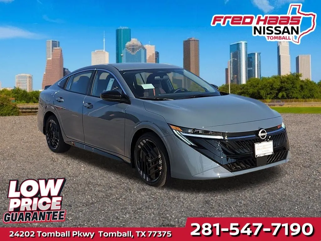 Gray 2026 Nissan Sentra SR for sale in Tomball, TX