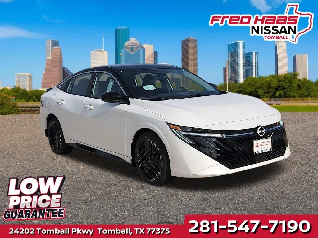 White 2026 Nissan Sentra SR for sale in Tomball, TX
