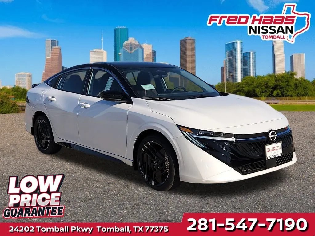 White 2026 Nissan Sentra SR for sale in Tomball, TX