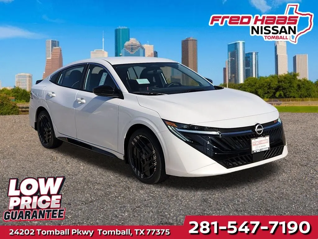 White 2026 Nissan Sentra SR for sale in Tomball, TX