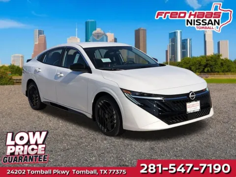 White 2026 Nissan Sentra SR for sale in Tomball, TX