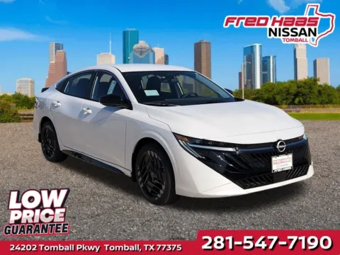 White 2026 Nissan Sentra SR for sale in Tomball, TX