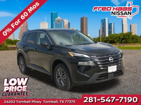 Black 2026 Nissan Rogue S for sale in Tomball, TX