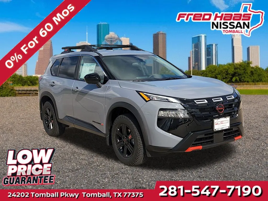 Gray 2026 Nissan Rogue Rock Creek AWD for sale in Tomball, TX