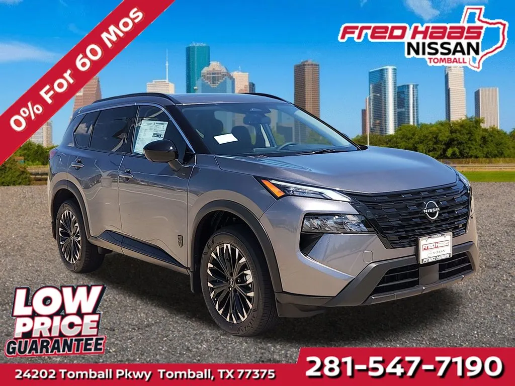 Gray 2026 Nissan Rogue Dark Armor for sale in Tomball, TX