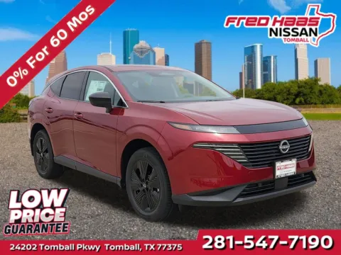 Red 2026 Nissan Murano SV AWD for sale in Tomball, TX
