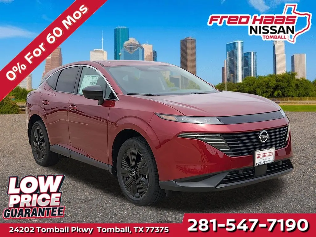 Red 2026 Nissan Murano SV AWD for sale in Tomball, TX