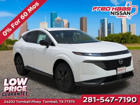White 2026 Nissan Murano SV AWD for sale in Tomball, TX