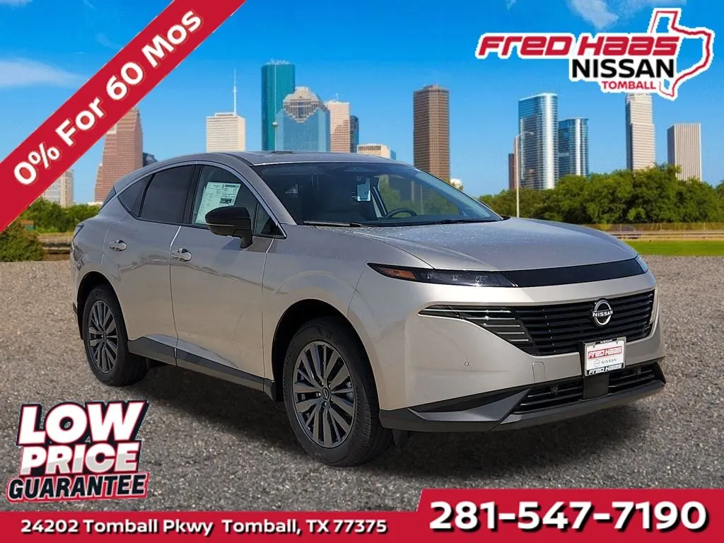Silver 2026 Nissan Murano SL AWD for sale in Tomball, TX