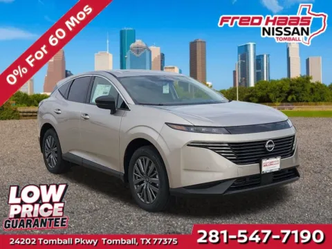 Silver 2026 Nissan Murano SL AWD for sale in Tomball, TX